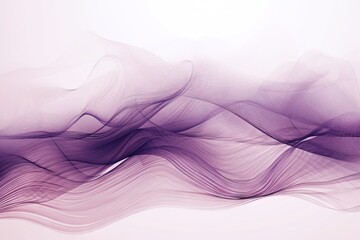  a purple abstract background with wavy lines on a white background with space for text or a logo or a logo on the bottom of the image.  generative ai