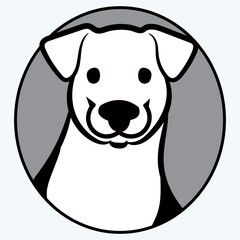 A Dog looks Likes beautiful and eye catching drawings in Vector Artwork