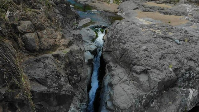 Cascada en el desierto