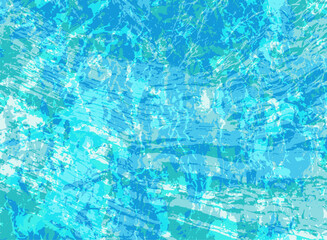 Grunge old paint vector background design. Hand painting imitation.