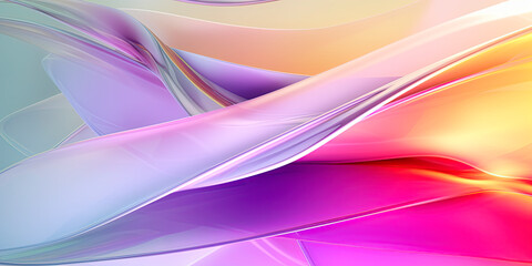 Background design of fractal sine waves and color on the subject of design.
