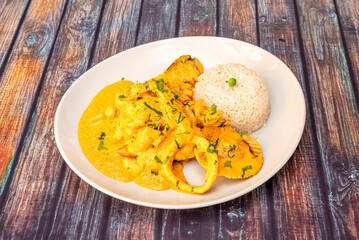 Pescado a lo macho is a recipe of Peruvian gastronomy that is prepared with a delicious...