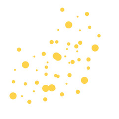 Cute abstract splatter