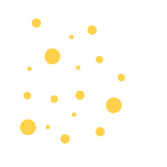 Cute abstract splatter