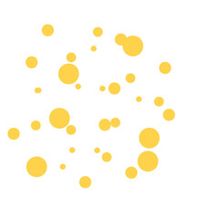 Cute abstract splatter