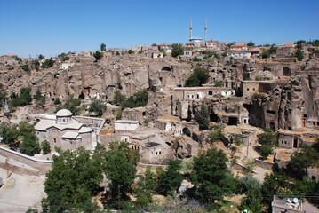 Fototapeta na wymiar Guzelyurt village in Aksaray, Turkey
