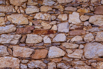 part of a old stone wall, for background or texture