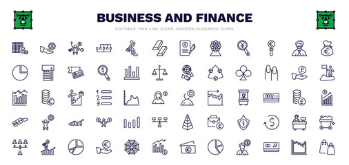Fototapeta na wymiar set of business and finance thin line icons. business and finance outline icons such as economy games, multitasking woman, ingot, man with moustach, club card, man with solutions, bars graphic,