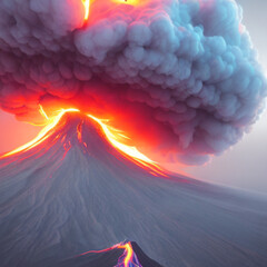 volcano erupts - 1