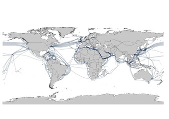 Cables submarinos de internet