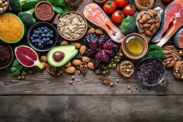 Obraz na płótnie Canvas Vegan food backgrounds large group of fruits and vegetables