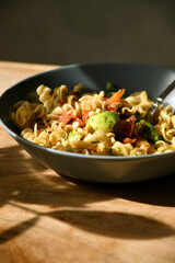 Veganes Pasta-Gericht