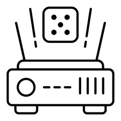 Hologram Outline Icon