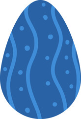 egg design illustration isolated on transparent background