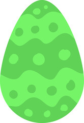 egg design illustration isolated on transparent background