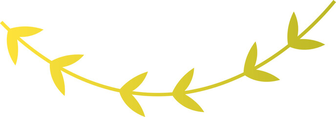 laurel wreath design illustration isolated on transparent background