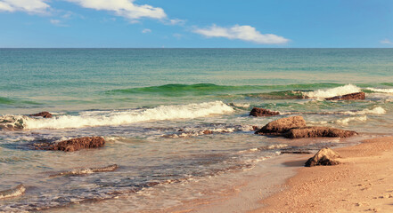 vacation on the Mediterranean coast in israel