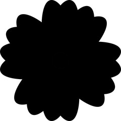 flower design illustration isolated on transparent background
