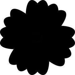 flower design illustration isolated on transparent background
