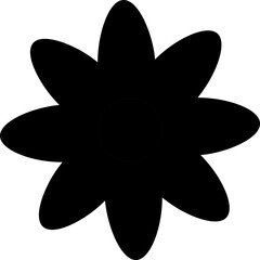 flower design illustration isolated on transparent background