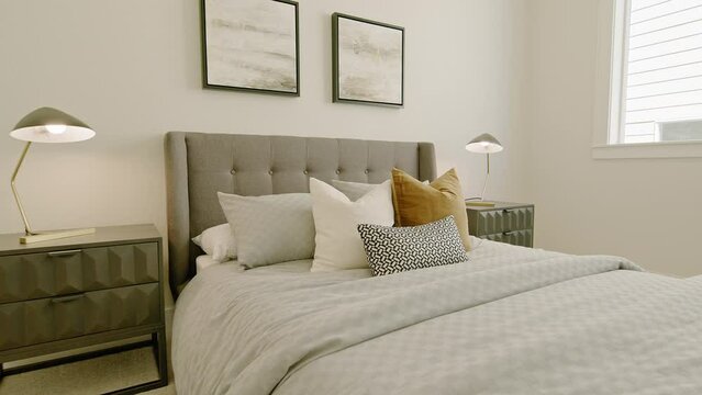 New Residential Home - Luxury Bedroom 