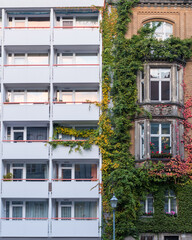 A gap closure of houses in the city berlin