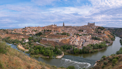 Fototapeta na wymiar A view of Toledo