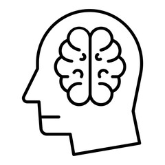 Mind Outline Icon