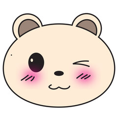 Cartoon Bear Animal Expression