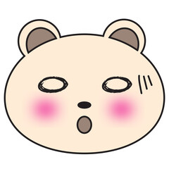 Cartoon Bear Animal Expression