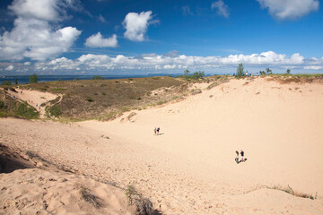 Sleeping Bear Dunes National Lakeshore Michigan Sand Dunes