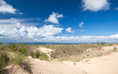 Sleeping Bear Dunes National Lakeshore Michigan Sand Dunes