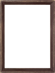 Brown wooden frame