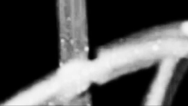 4K Overlay scribble particles animation. Screen Overlay for music video, video effect, viral effect, VFX