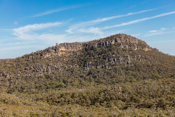 Fototapeta na wymiar Rock formations in the Grampians National Park, Victoria Australia