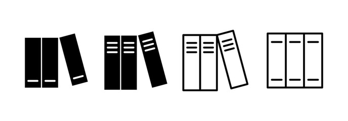 Library icon vector for web and mobile app. education sign and symbol
