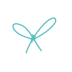 Rope line illustration