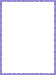 violet cute frame