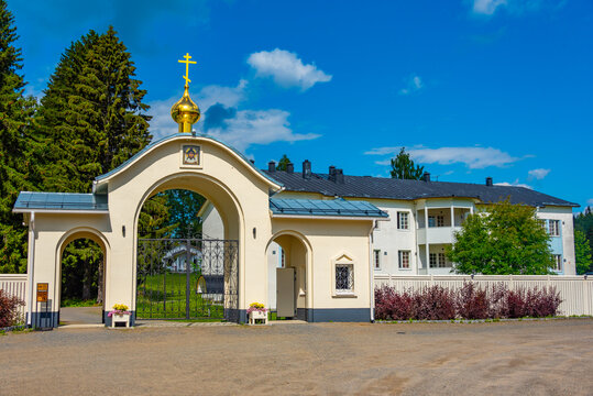 View of Valamo monastery in Finland