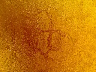 Gold cement background texture 