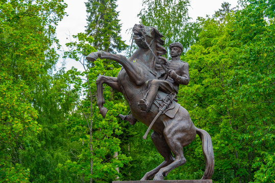Rakuuna Patsas statue in Finnish town Lappeenranta