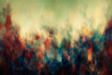Obraz na płótnie Canvas Dramatic colorful blurry background