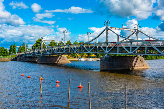 Porinsilta bridge in Pori, Finland