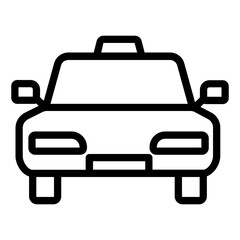 Obraz premium Taxi icon