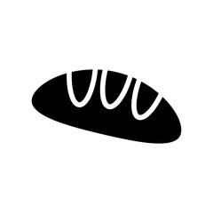 Bread vector icon, baker symbol. Modern flat vector illustration for web site or mobile app 