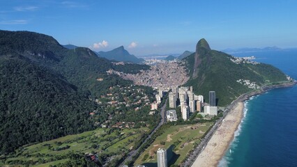 Fototapeta na wymiar Rio de Janeiro - Rocinha - favela