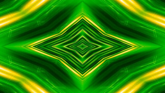 Abstract loop animation with colorful fractal pattern movements
