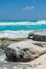 Fototapeta na wymiar Mexico Cancun, beautiful Caribbean coast