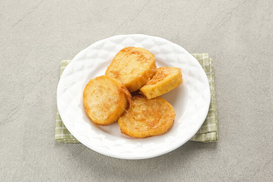 Rolade Tahu, made from tofu, flour and eggs which are rolled and steamed and then fried. Indonesian food
