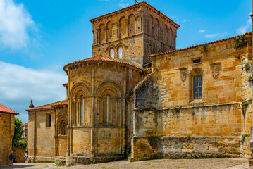 Collegiate Church of Santa Juliana in Santillana del Mar in Spain